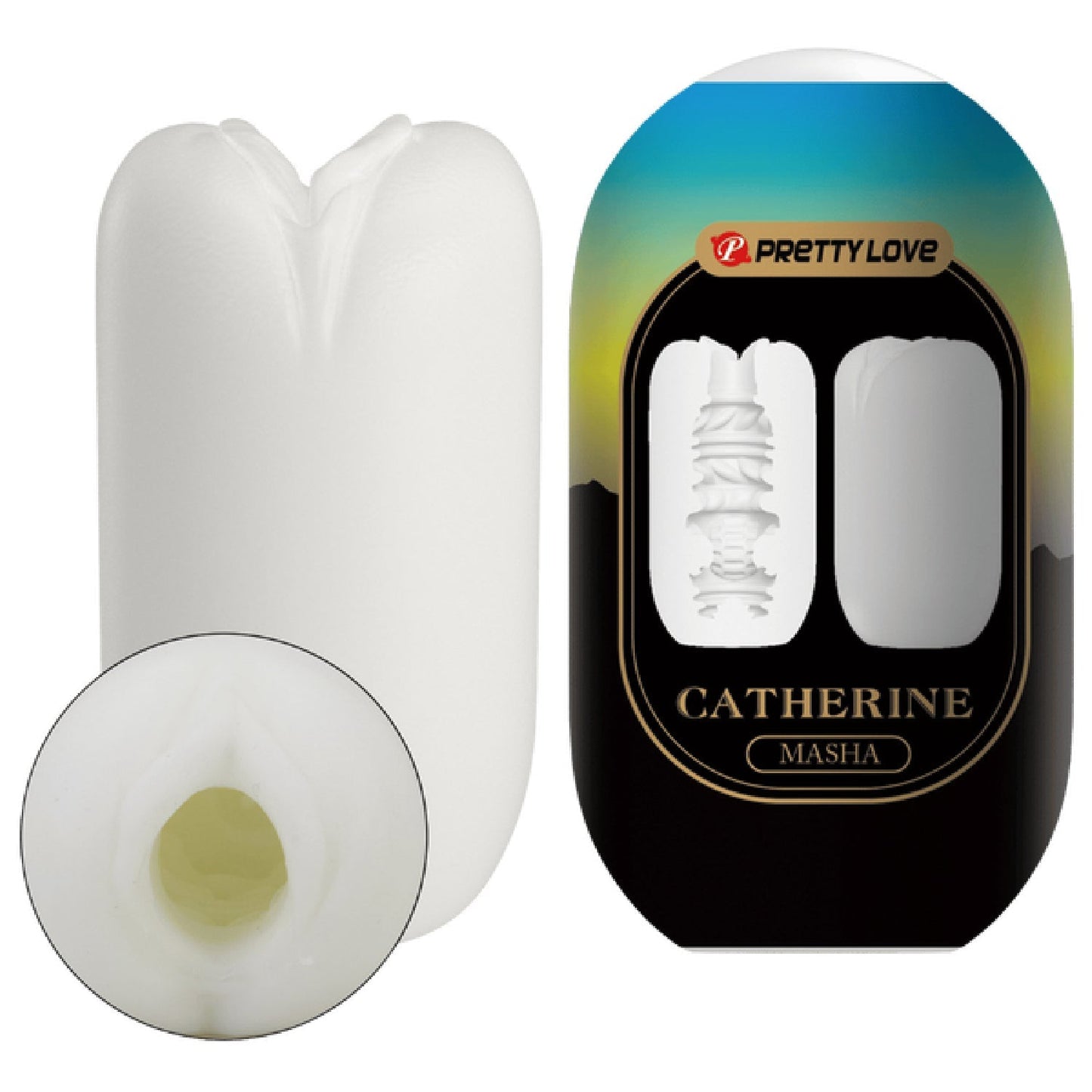 Catherine Masha Egg – Phthalate-Free Masturbator Sleeve with Stimulating Inner Textures > Sex Toys For Men > Masturbators Cup - Tophatter Daily Deals