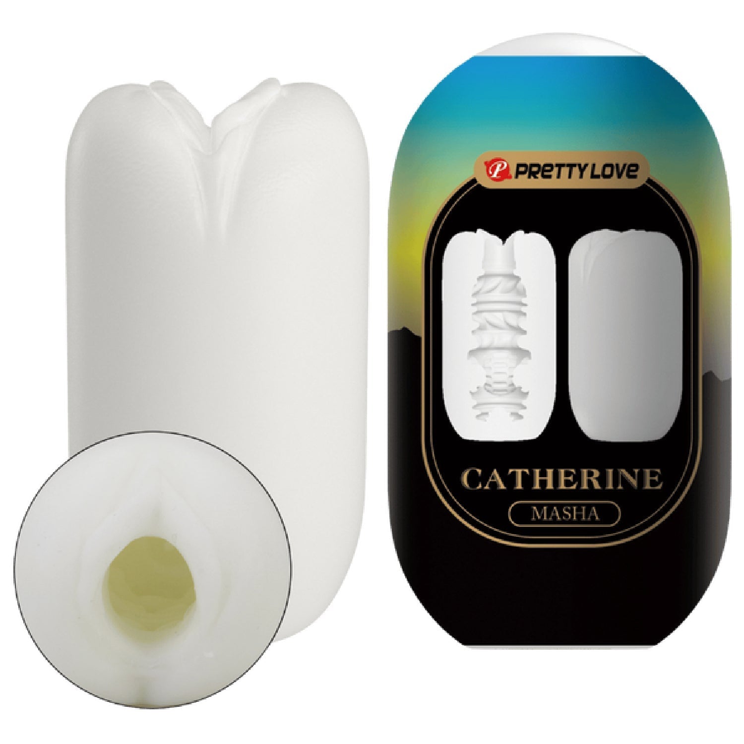 Catherine Masha Egg – Phthalate-Free Masturbator Sleeve with Stimulating Inner Textures > Sex Toys For Men > Masturbators Cup - Tophatter Daily Deals