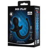 Remote Control Vibrating Butt Plug Tail (Black) – App-Compatible Wearable Vibrator with 12 Modes > Anal Range > Tail Butt Plugs - Tophatter Daily Deals