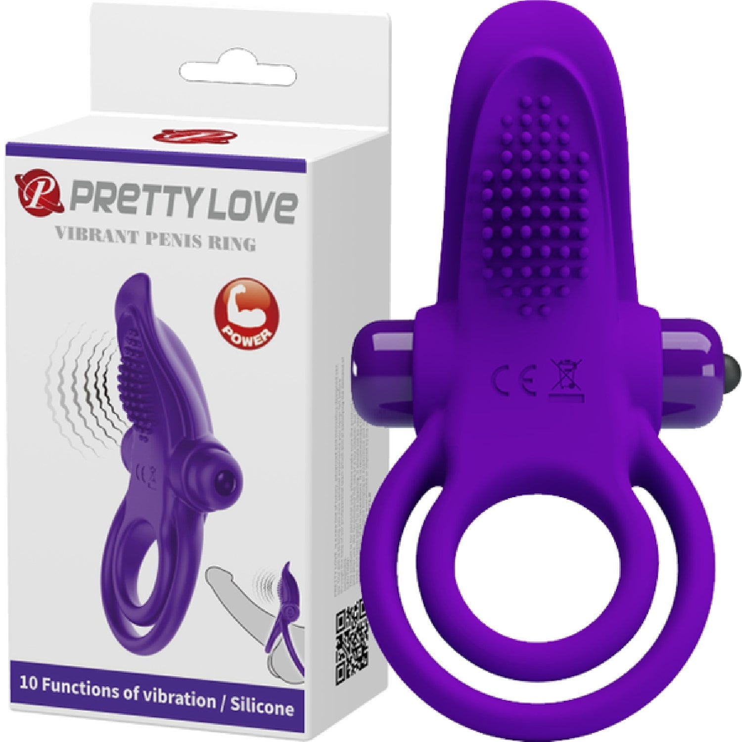 Vibrant Rabbit Cock Ring – Silicone Vibrating Penis Ring > Vibrators > Ladies > Rabbit - Tophatter Daily Deals
