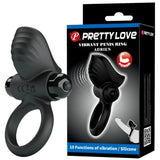 Adrien Vibrating Cock Ring – Silicone 10 Mode Powerful Vibrator Cock Ring > Sex Toys > Couples Toys - Tophatter Daily Deals