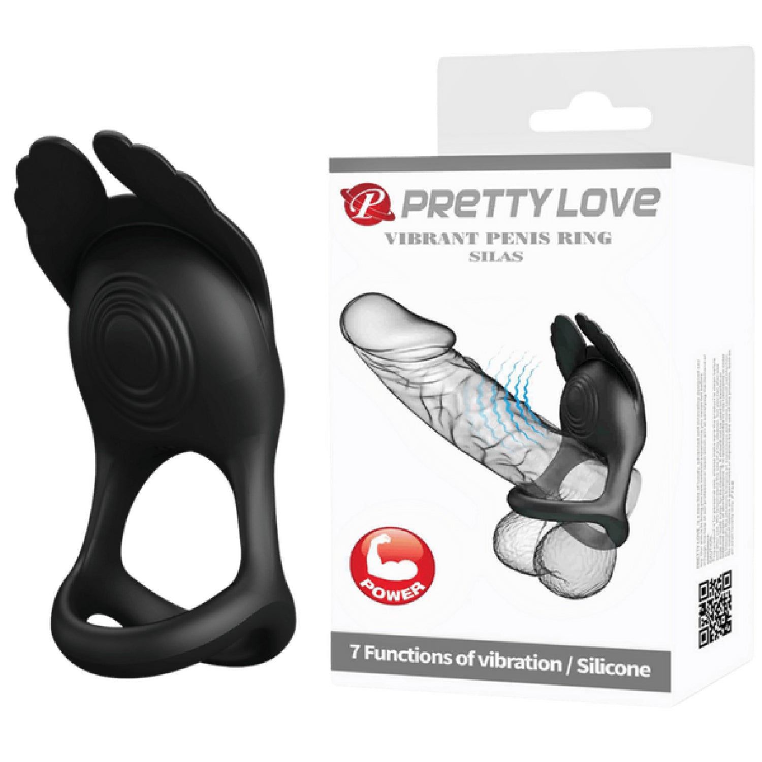 Vibrant Silas – Vibrating Silicone Cock Ring with 7 Vibration Modes > Sex Toys > Couples Toys - Tophatter Daily Deals