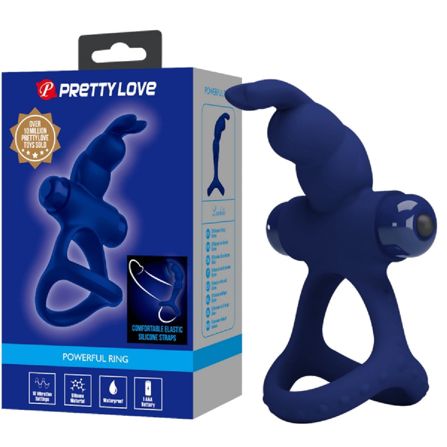 Luchito – Whisper-Quiet Rechargeable Silicone Cock Ring > Sex Toys > Couples Toys - Tophatter Daily Deals