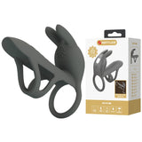Matty Vibrating Penis Sleeve and Clitoral Stimulator – Silicone Sleeve and Stimulator Set > Sex Toys For Men > Penis Sleeves - Tophatter Daily Deals