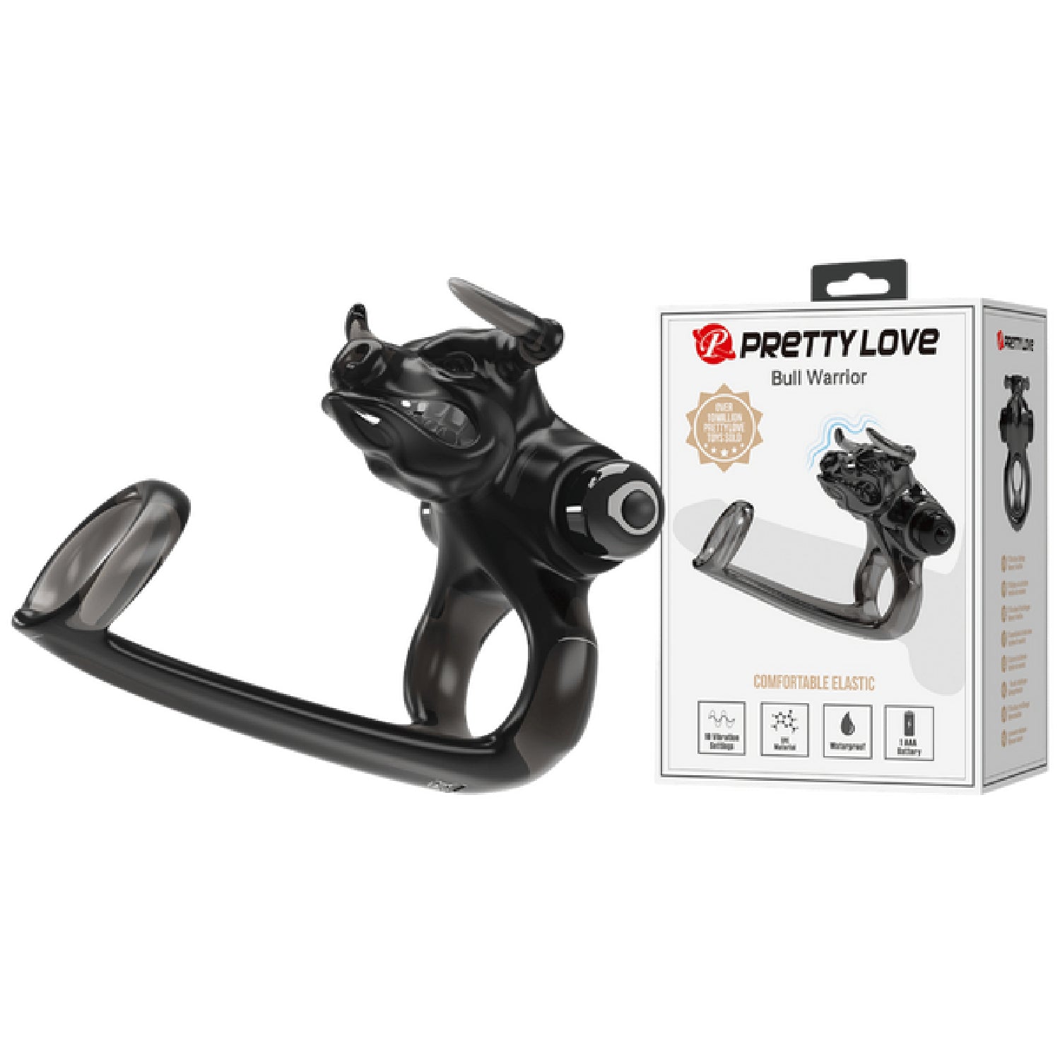 Bull Warrior – Penis Ring and Girth Enhancer Cockring > Cock Ring > Vibrating - Tophatter Daily Deals