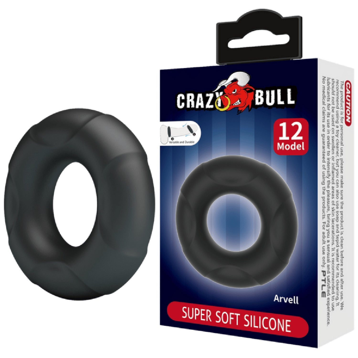 Arvell Super Soft Silicone Ring – High-Quality Flexible Silicone Cockring > Cock Ring > Single - Tophatter Daily Deals