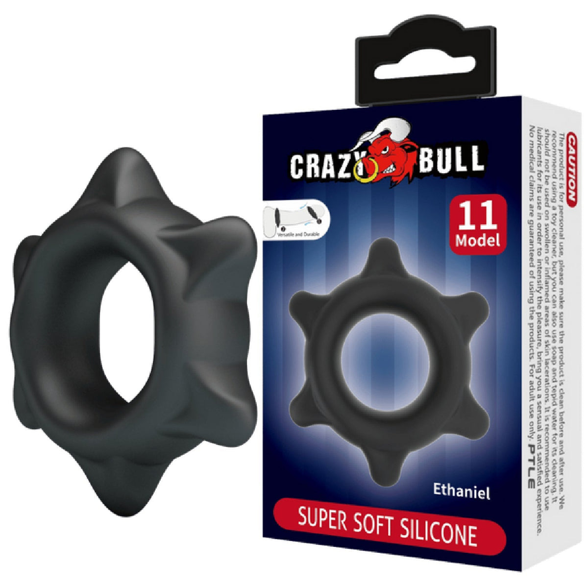 Ethaniel No.11 Super Soft Silicone – High-Quality Performance Cockring > Cock Ring > Single - Tophatter Daily Deals