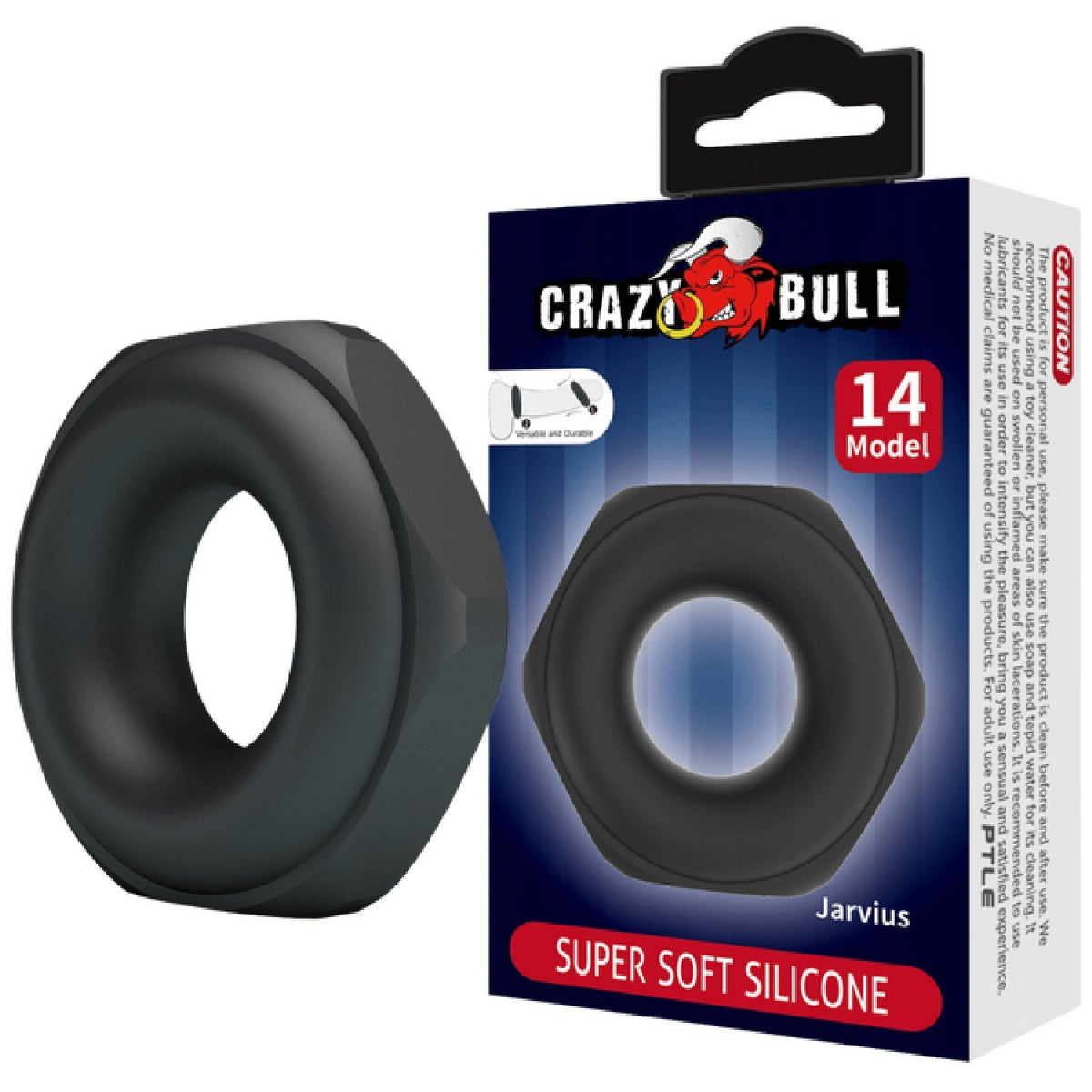 Jarvius Super Soft Silicone Ring – High-Quality Silicone Cockring > Cock Ring > Single - Tophatter Daily Deals