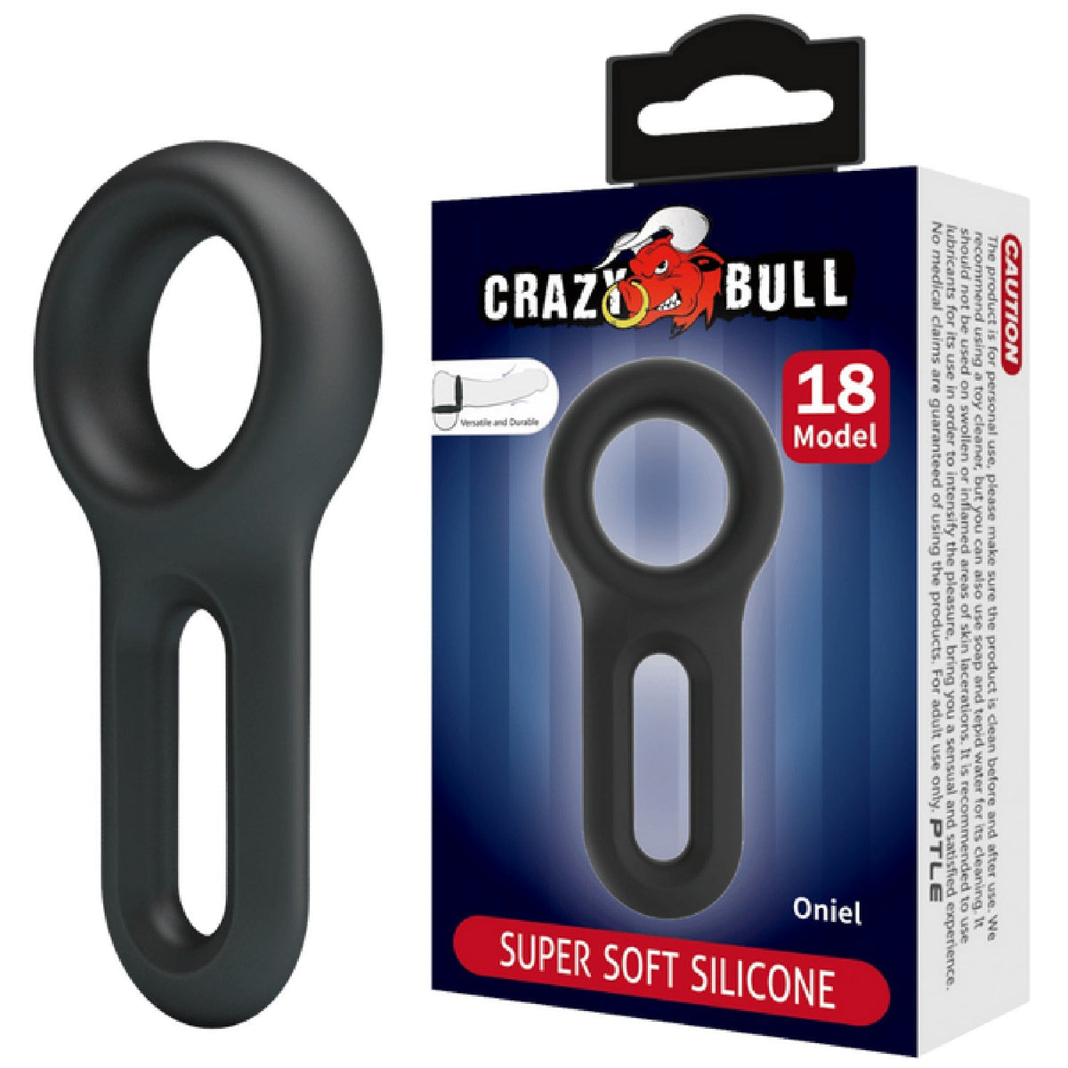Oniel Super Soft Silicone Ring – Premium Flexible Silicone Cockring > Cock Ring > Single - Tophatter Daily Deals