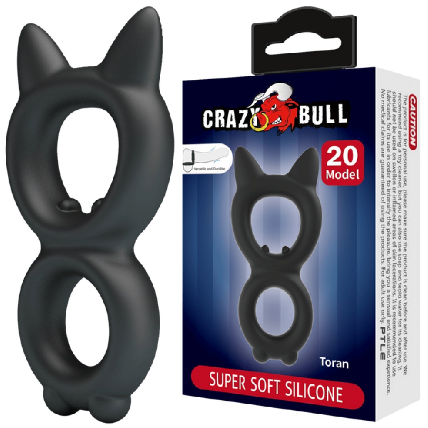 Toran Super Soft Silicone Cockring – High-Quality Flexible Performance Ring > Cock Ring > Single - Tophatter Daily Deals