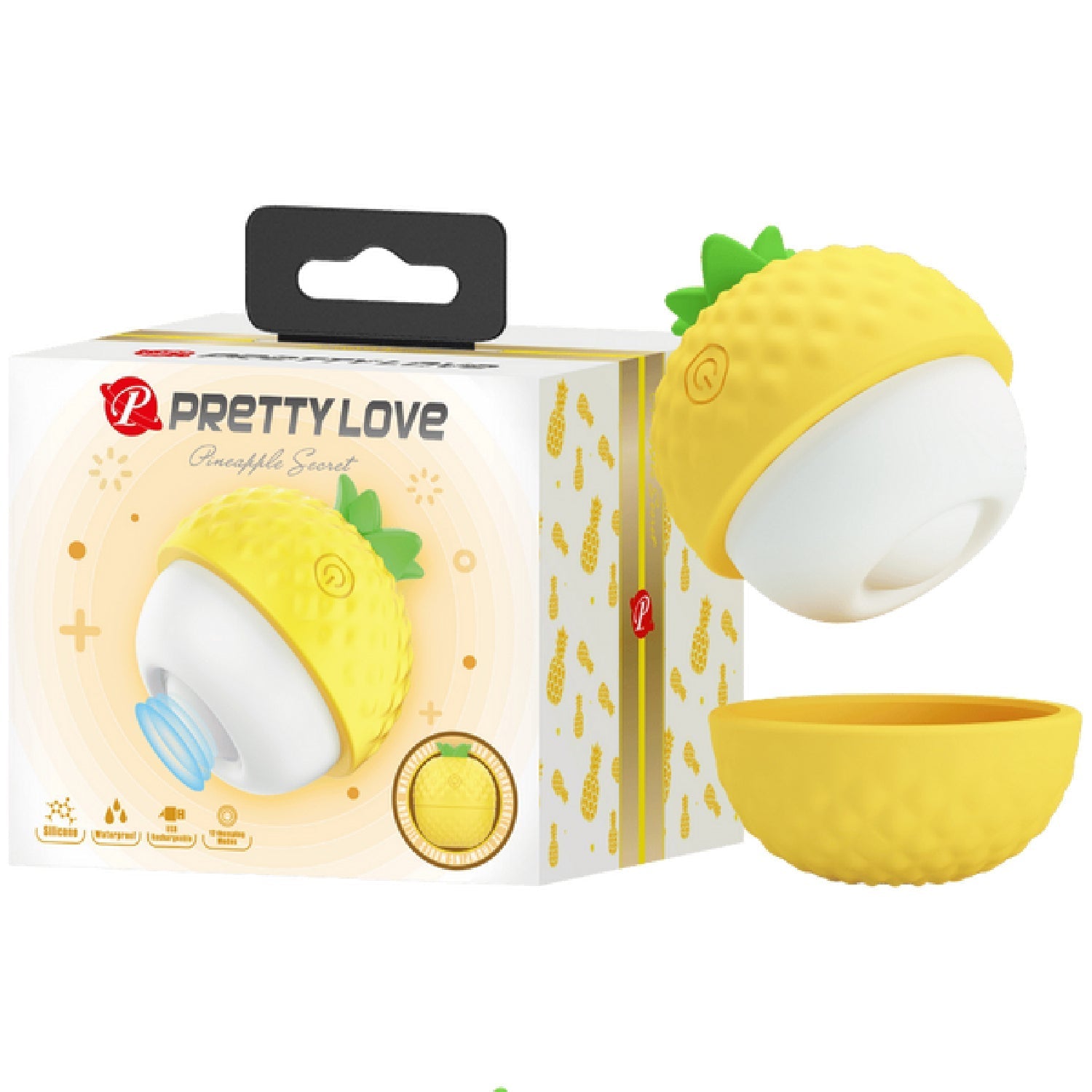 Rechargeable Pineapple Secret – Thumping Function Flexible Point Vibrator > Vibrators > Ladies > Clitoral Vibrators and Stimulators - Tophatter Daily Deals