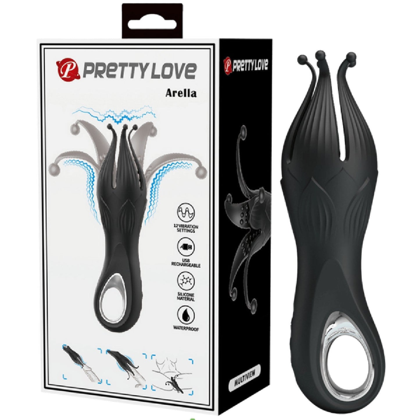 Arella Octopus-Shaped Vibro Penis Trainer – Rechargeable Men's Toy > Sex Toys For Men > Masturbators > Vibrating - Tophatter Daily Deals