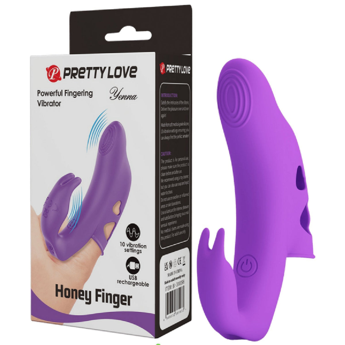 Honey Finger Rechargeable Yenna – Finger Sleeve Vibrator > Vibrators > Finger Vibrators - Tophatter Daily Deals