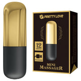 Rechargeable Mini Massager With Twelve Vibration Functions And Compact Egg Design - Versatile Egg Vibrator > Vibrators > Mini Vibrators - Tophatter Daily Deals