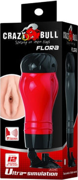 Flora Mouth Masturbator – 12 Function Vibration Stroker with Suction Base > Sex Toys For Men > Masturbators > Vibrating - Tophatter Daily Deals