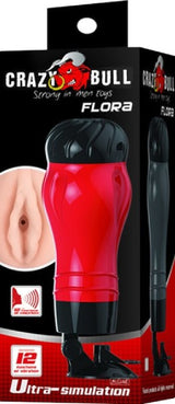 Flora Pussy Masturbator – Vibrating Male Stroker with 12 Functions > Sex Toys For Men > Masturbators > Vibrating - Tophatter Daily Deals