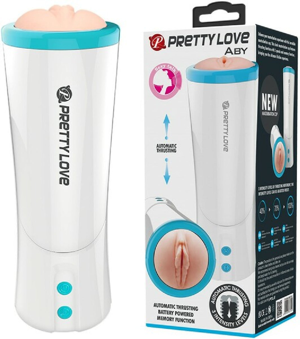 Pretty Love Aby – Pussy Masturbator > Sex Toys For Men > Masturbators > Manual - Tophatter Daily Deals