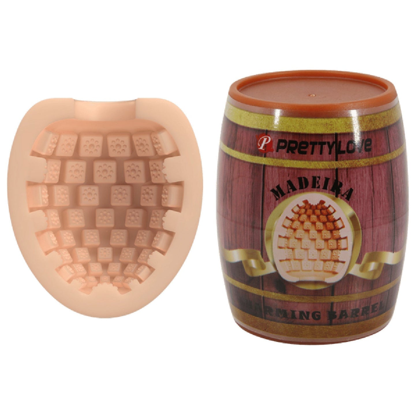Charming Barrel Masturbator – Soft Realistic TPR Portable Male Masturbator > Sex Toys For Men > Masturbators Cup - Tophatter Daily Deals