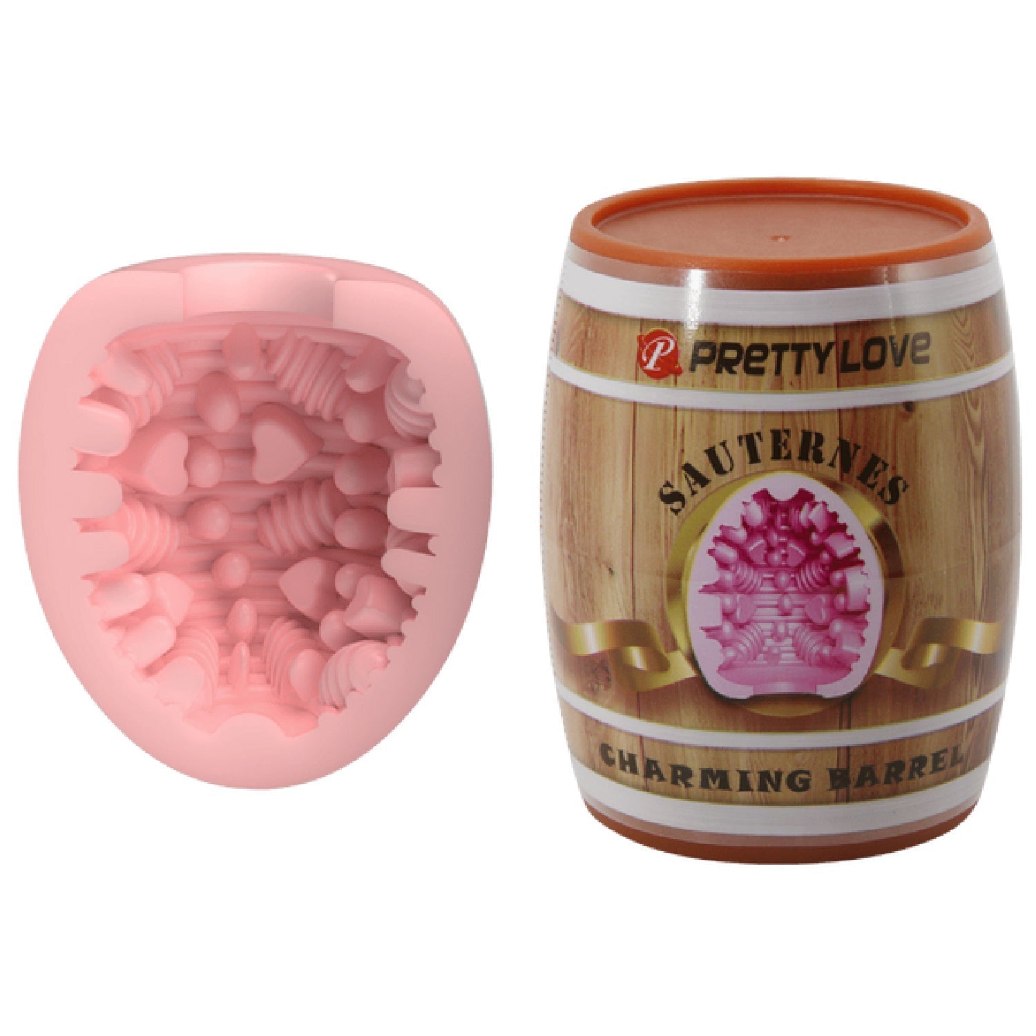 Charming Barrel Masturbator – Soft Realistic TPR Portable Male Masturbator > Sex Toys For Men > Masturbators Cup - Tophatter Daily Deals
