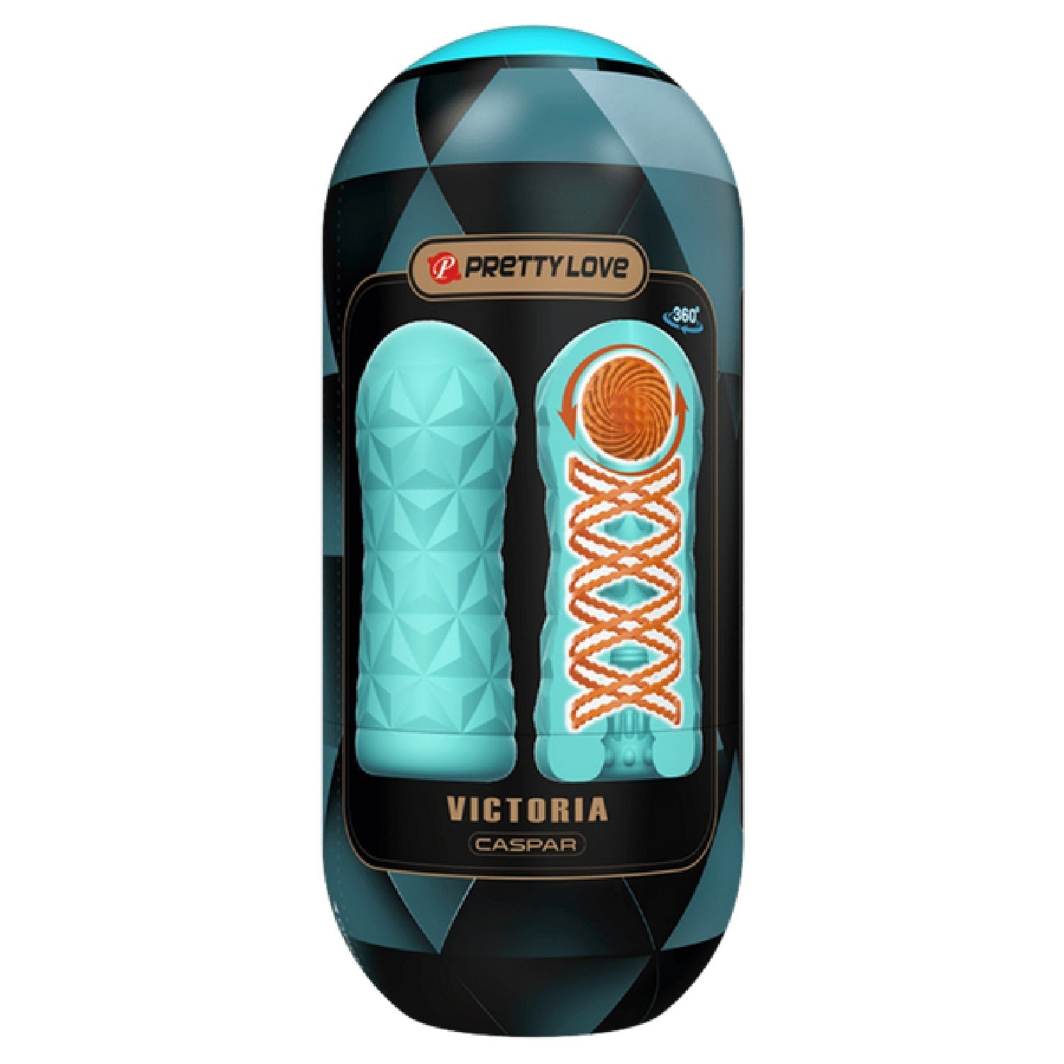 Victoria Masturbator Sleeve – Reusable Stimulation Sleeve with Coil and Ball > Sex Toys For Men > Masturbators Cup - Tophatter Daily Deals