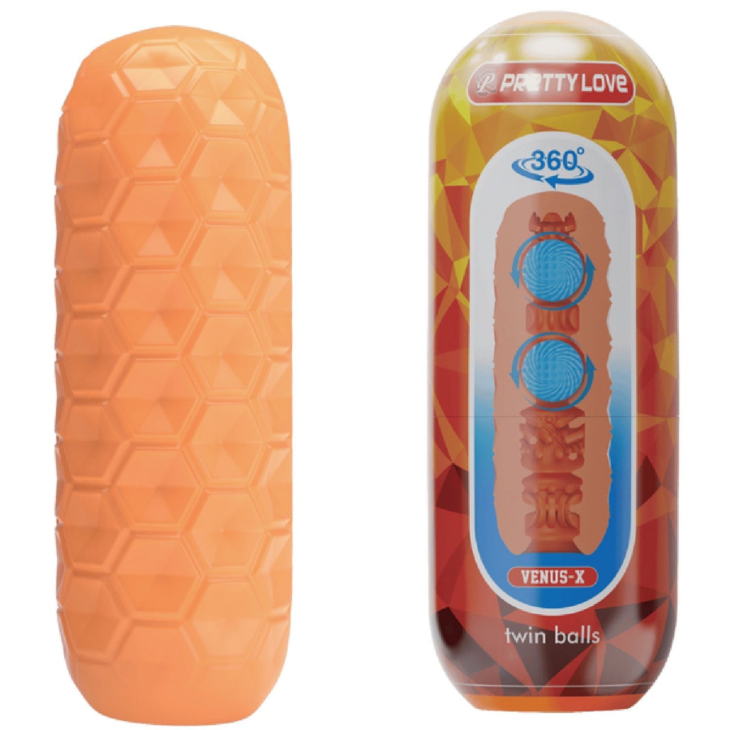 Venus-X Twin Balls – Male Masturbator With Dual Inner Balls > Sex Toys For Men > Masturbators Cup - Tophatter Daily Deals