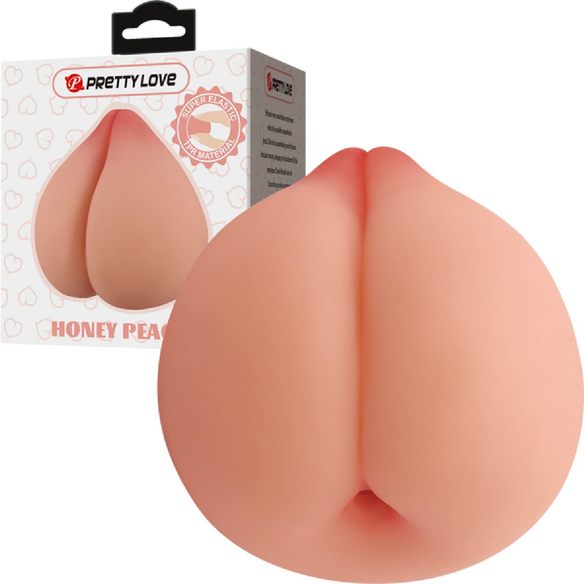 Honey Peach Masturbator – Realistic Textured Male Masturbator and Penis Trainer > Sex Toys For Men > Masturbators > Manual - Tophatter Daily Deals