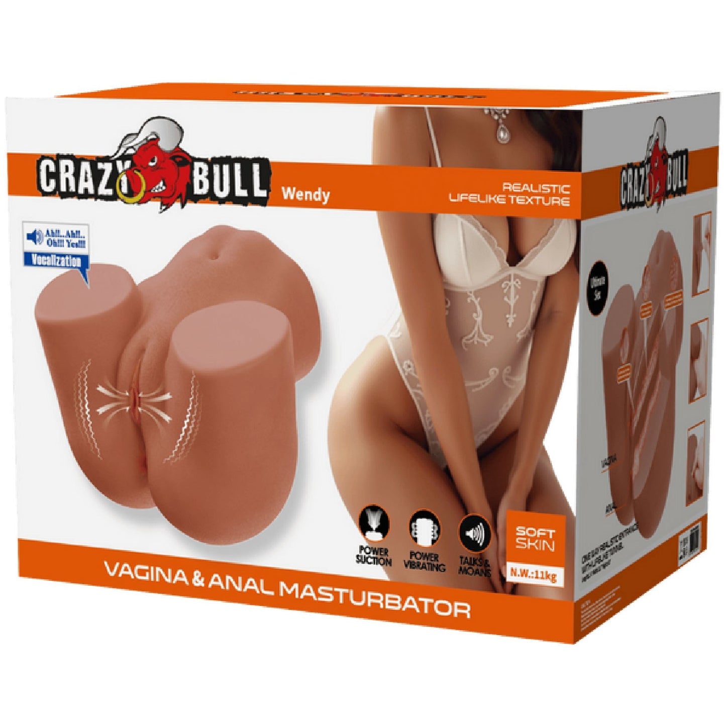 Wendy Vagina and Anal Masturbator – Realistic 3D Petite Pelvis Masturbator > Sex Toys For Men > Assbators - Tophatter Daily Deals