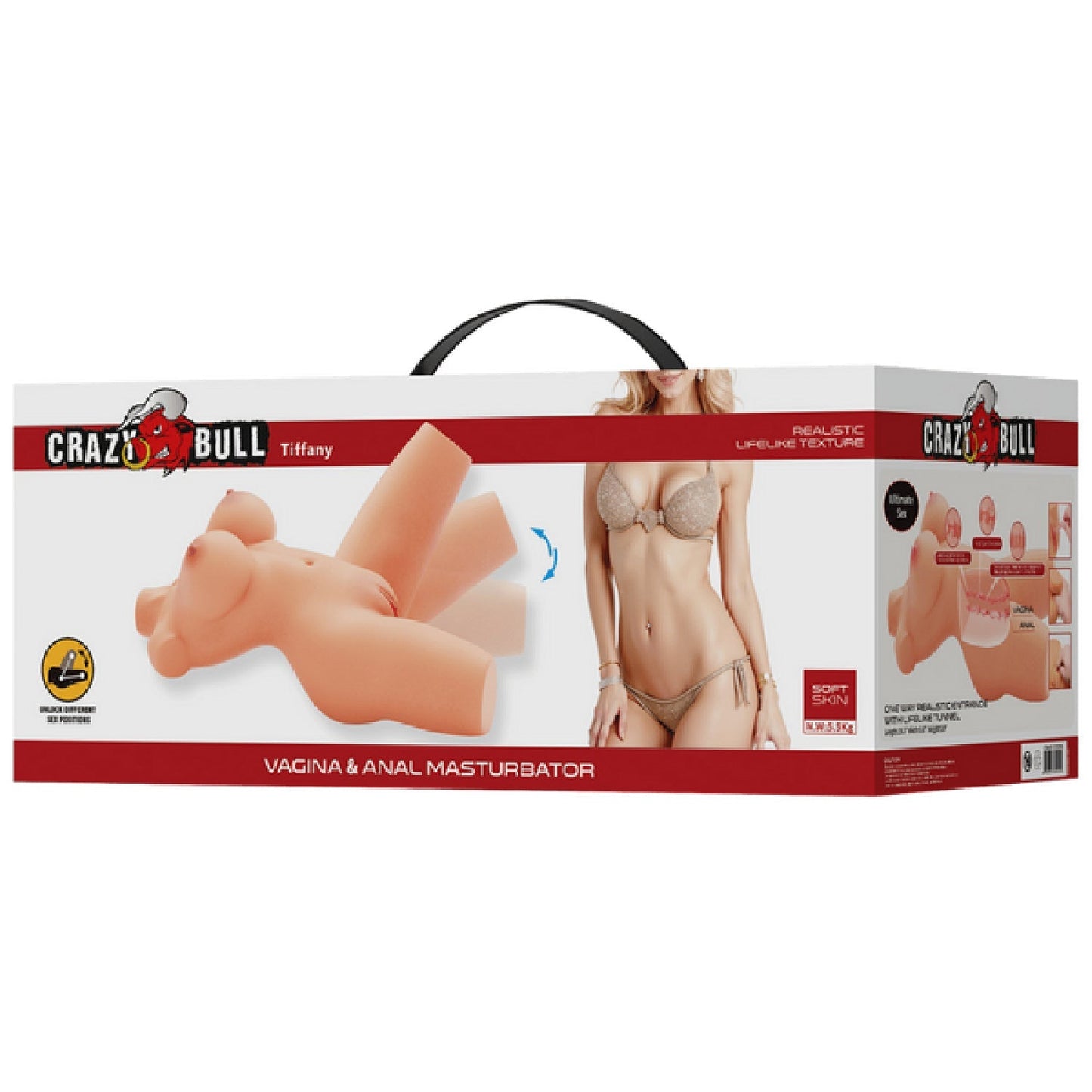 Tiffany Life-Size Sex Doll – Realistic Vagina and Anal Masturbator with Removable Legs > Sex Toys > Sex Dolls > Premium - Tophatter Daily Deals