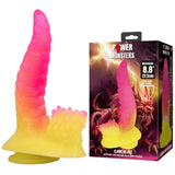 Flame Beast 8.8 Inch Silicone Dildo – Body-Safe Suction Base Dildo > Dildos > Fantasy - Tophatter Daily Deals
