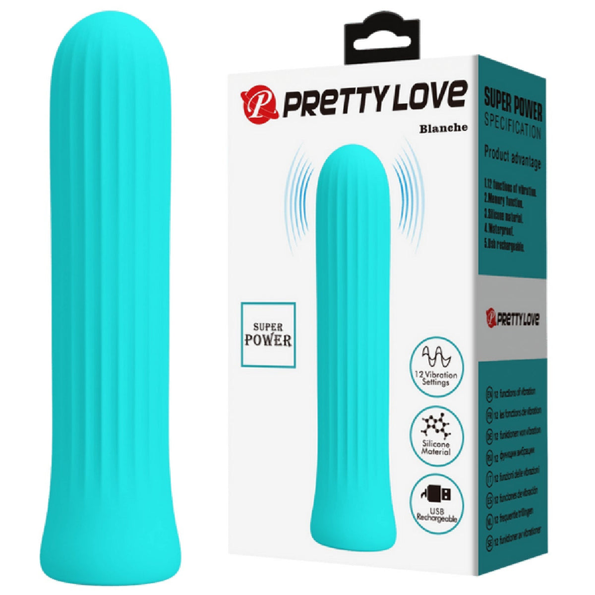 Pretty Love Rechargeable Silicone Vibrator – 12 Vibration Speeds Rechargeable Vibrator > Vibrators > Standard Vibrators - Tophatter Daily Deals