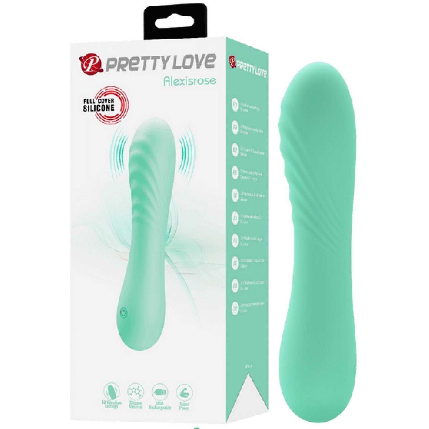 Alexisrose Rechargeable – Full Cover Silicone Vibrator > Vibrators > Standard Vibrators - Tophatter Daily Deals