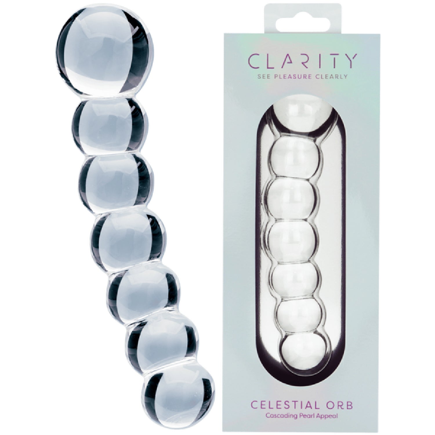 Celestial Orb – 5.4 Inch Handblown Borosilicate Glass Double-Ended Dildo > Glass > Dildos - Tophatter Daily Deals