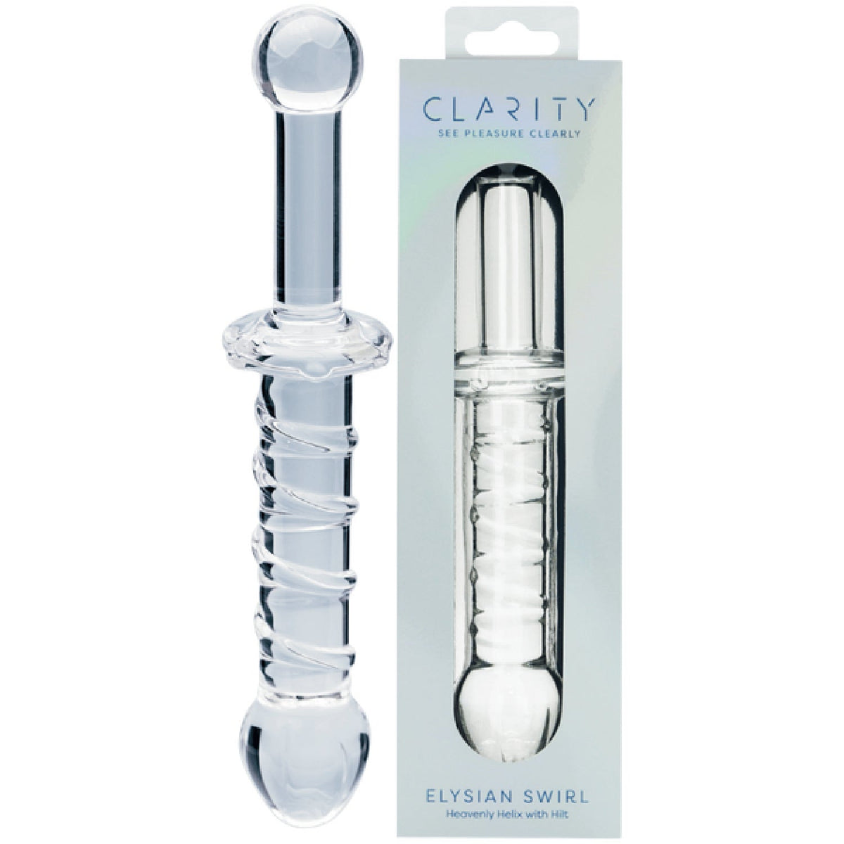 Elysian Swirl – Handblown Borosilicate Glass 5.6 Inch Dildo > Glass > Dildos - Tophatter Daily Deals