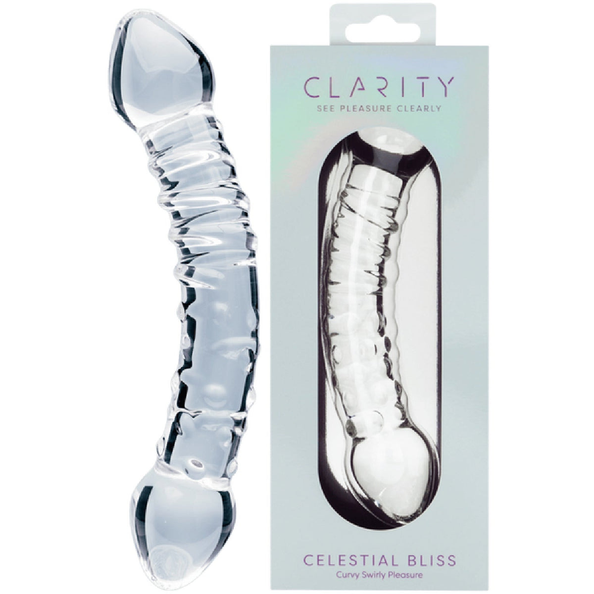 Celestial Bliss – 5.9 Inch Double-Ended Borosilicate Glass Dildo > Glass > Dildos - Tophatter Daily Deals