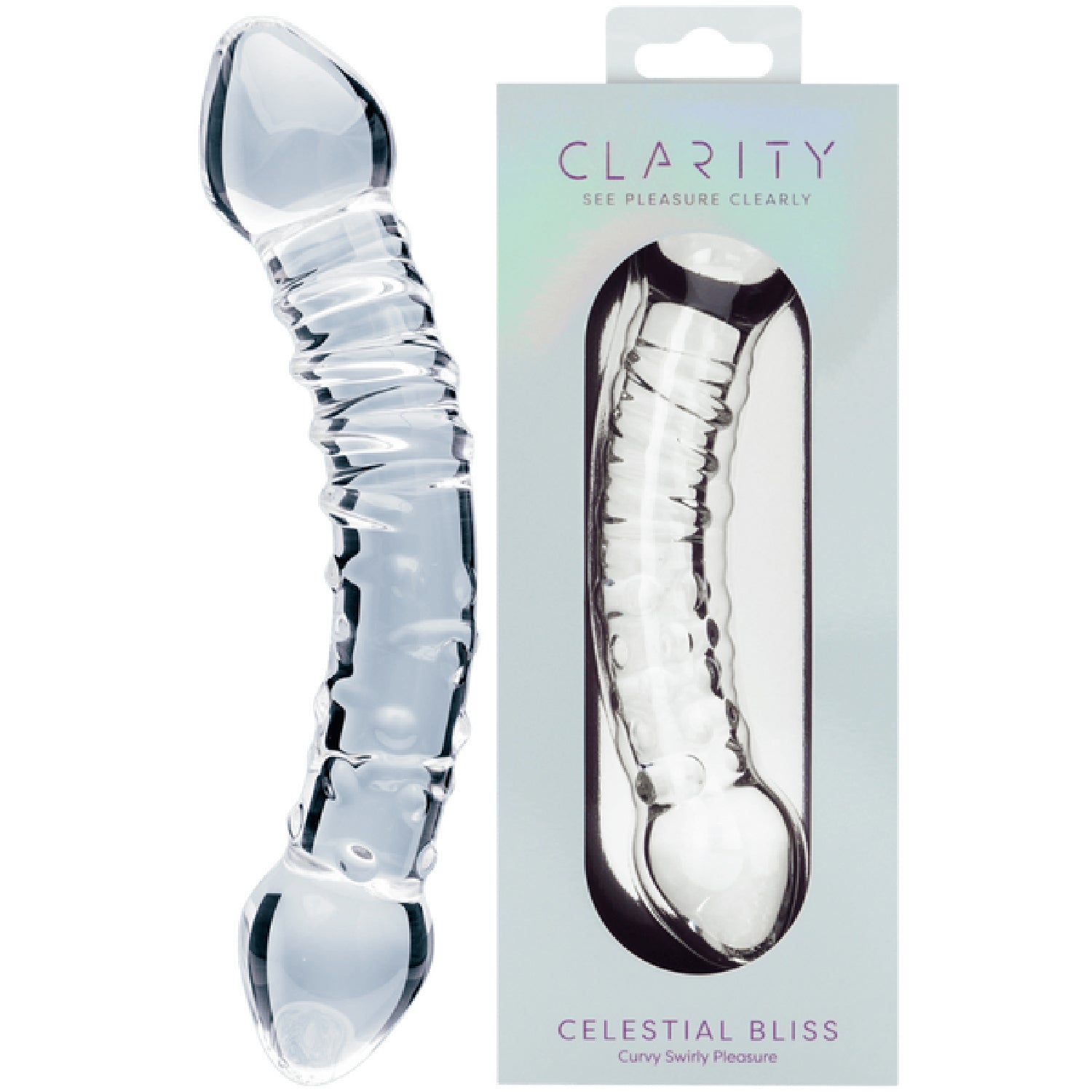 Celestial Bliss – 5.9 Inch Double-Ended Borosilicate Glass Dildo > Glass > Dildos - Tophatter Daily Deals