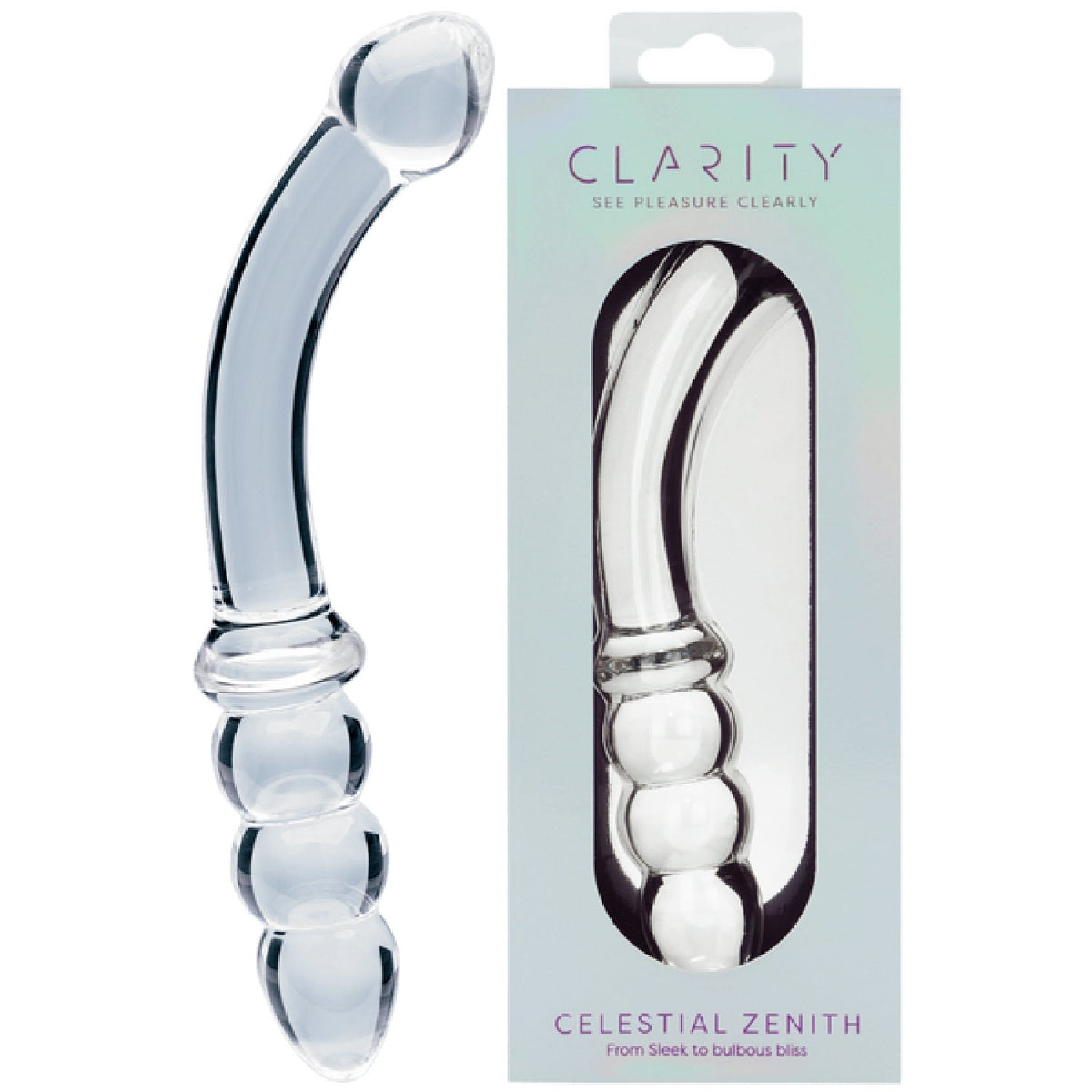 Celestial Zenith – 6.5 Inch Double-Ended Borosilicate Glass Dildo > Glass > Dildos - Tophatter Daily Deals