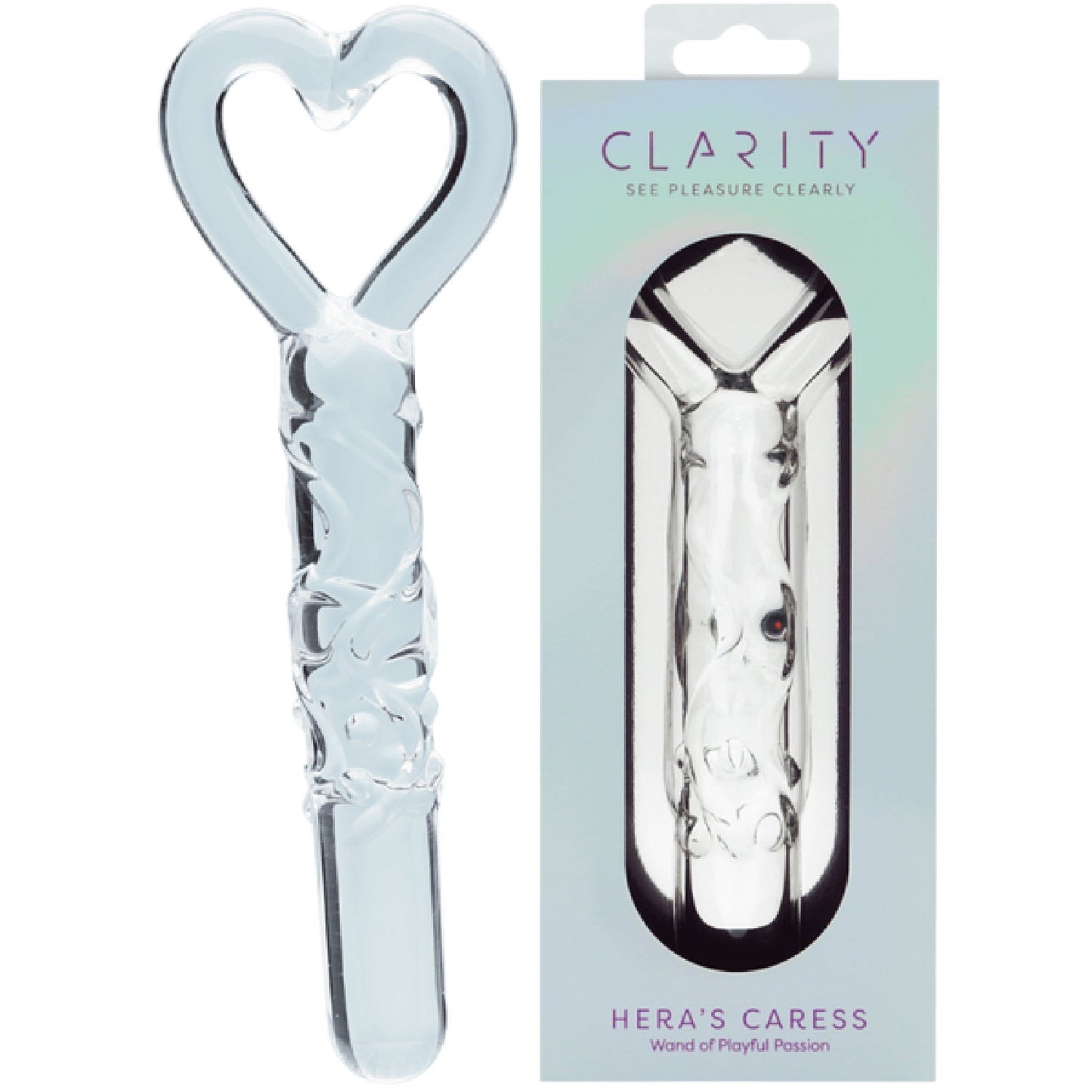Hera’s Caress – 5.9 Inch Handblown Borosilicate Glass Dildo > Glass > Dildos - Tophatter Daily Deals