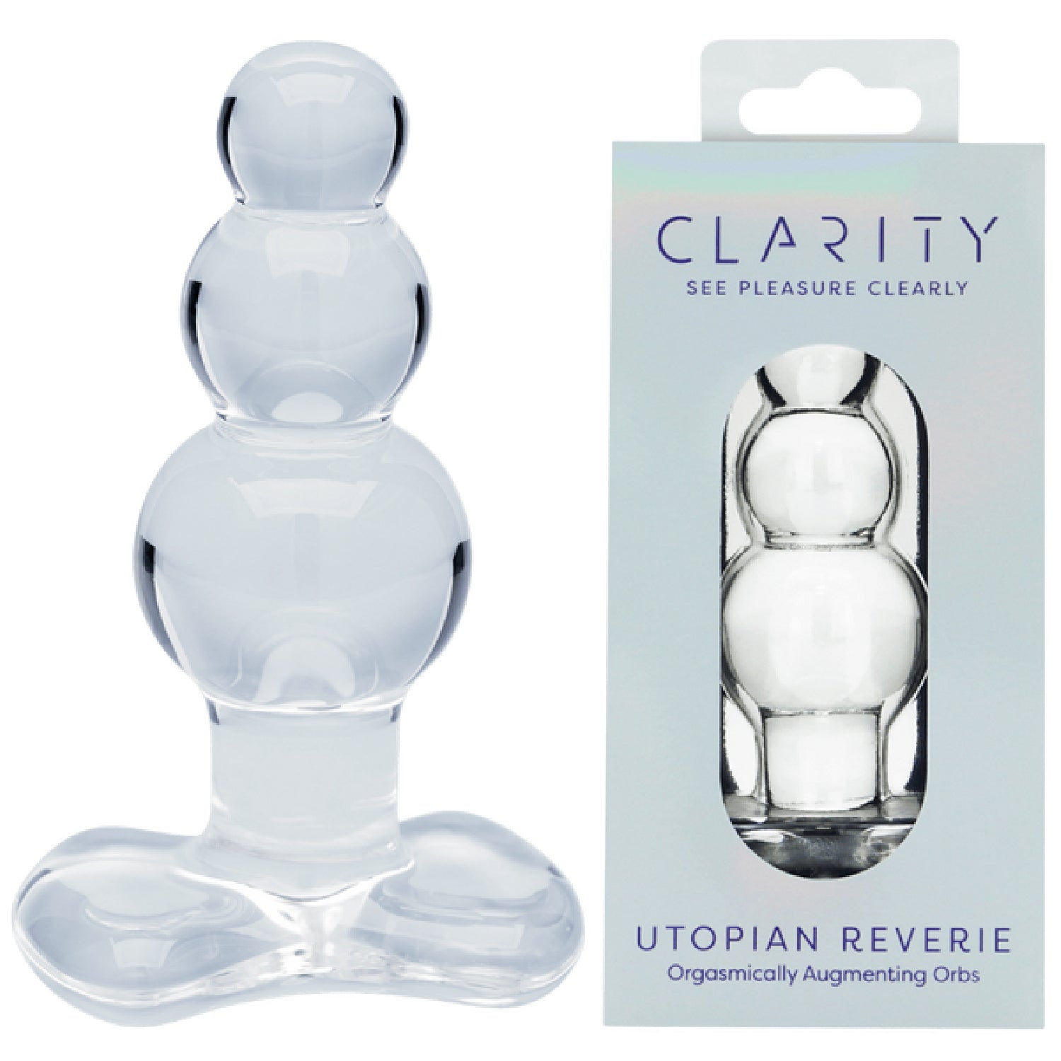 Utopian Reverie – Handcrafted 3.6 Inch Glass Anal Beads Toy > Glass > Dildos - Tophatter Daily Deals