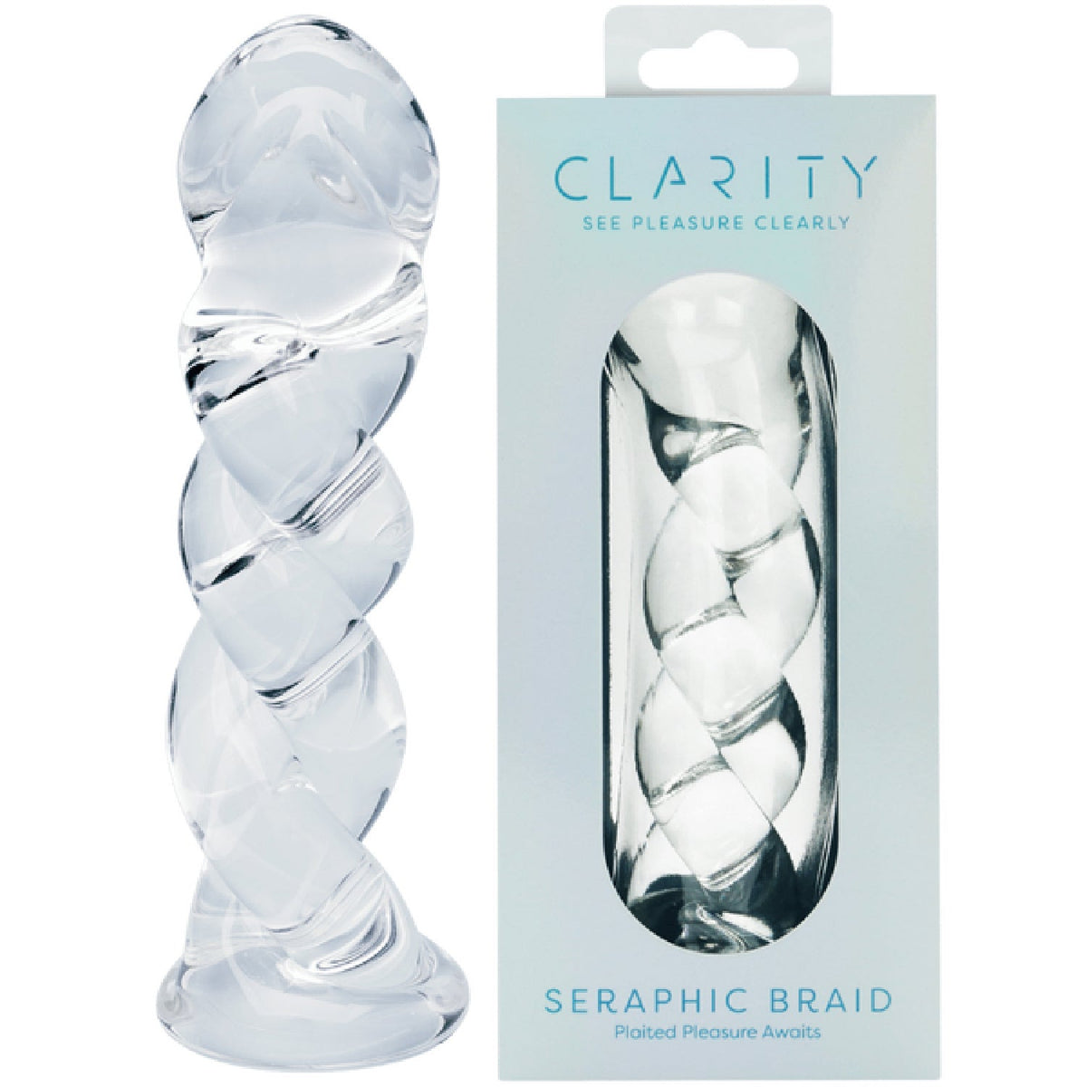 Seraphic Braid – 5.7 Inch Handblown Borosilicate Glass Dildo > Glass > Dildos - Tophatter Daily Deals