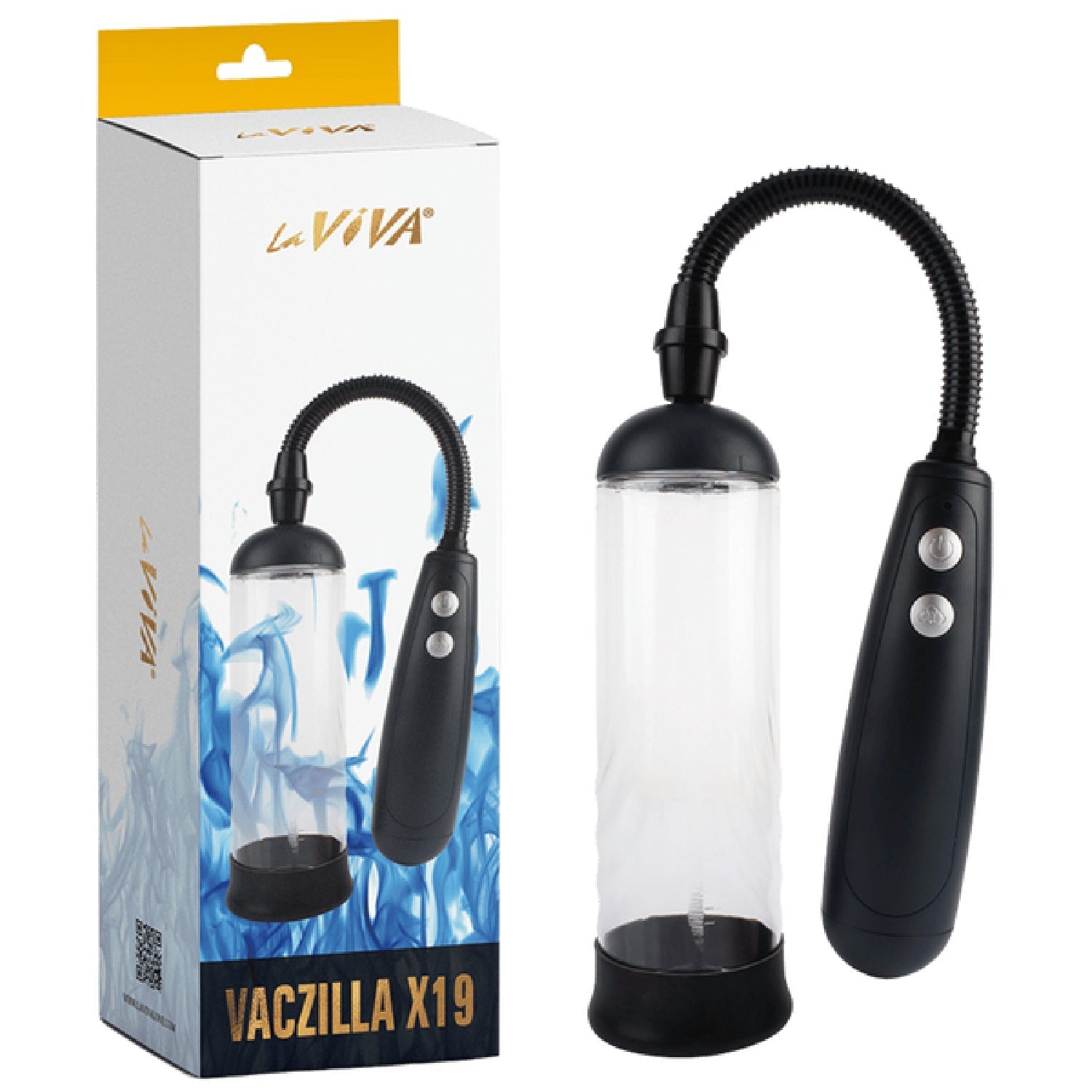Vaczilla X19 Cylinder (Clear) – USB Rechargeable Penis Pump with Silicone Sleeve and Ring > Pumps > Penis Pumps - Tophatter Daily Deals