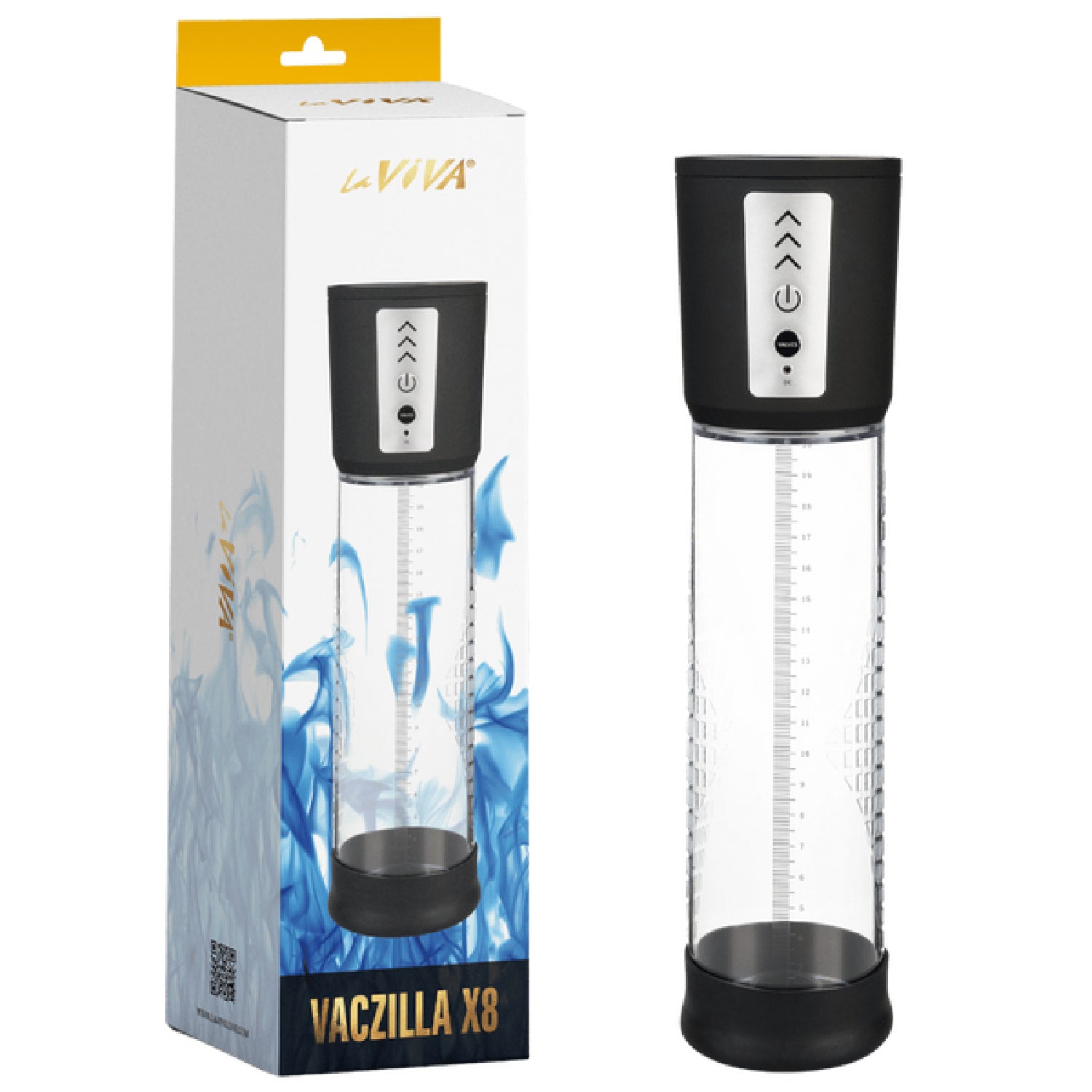 Vaczilla X8 USB Electronic Penis Pump – 3 Adjustable Pressure Levels Phthalates-Free > Pumps > Penis Pumps Electric - Tophatter Daily Deals