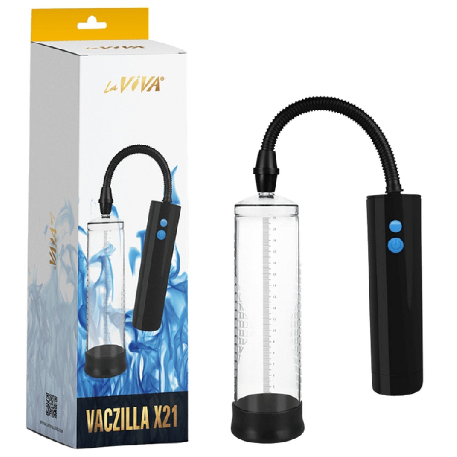 Vaczilla X21 (Black) – USB Rechargeable 3-Speed Cylinder Pump With Silicone Sleeve and Penis Ring > Pumps > Penis Pumps Electric - Tophatter Daily Deals