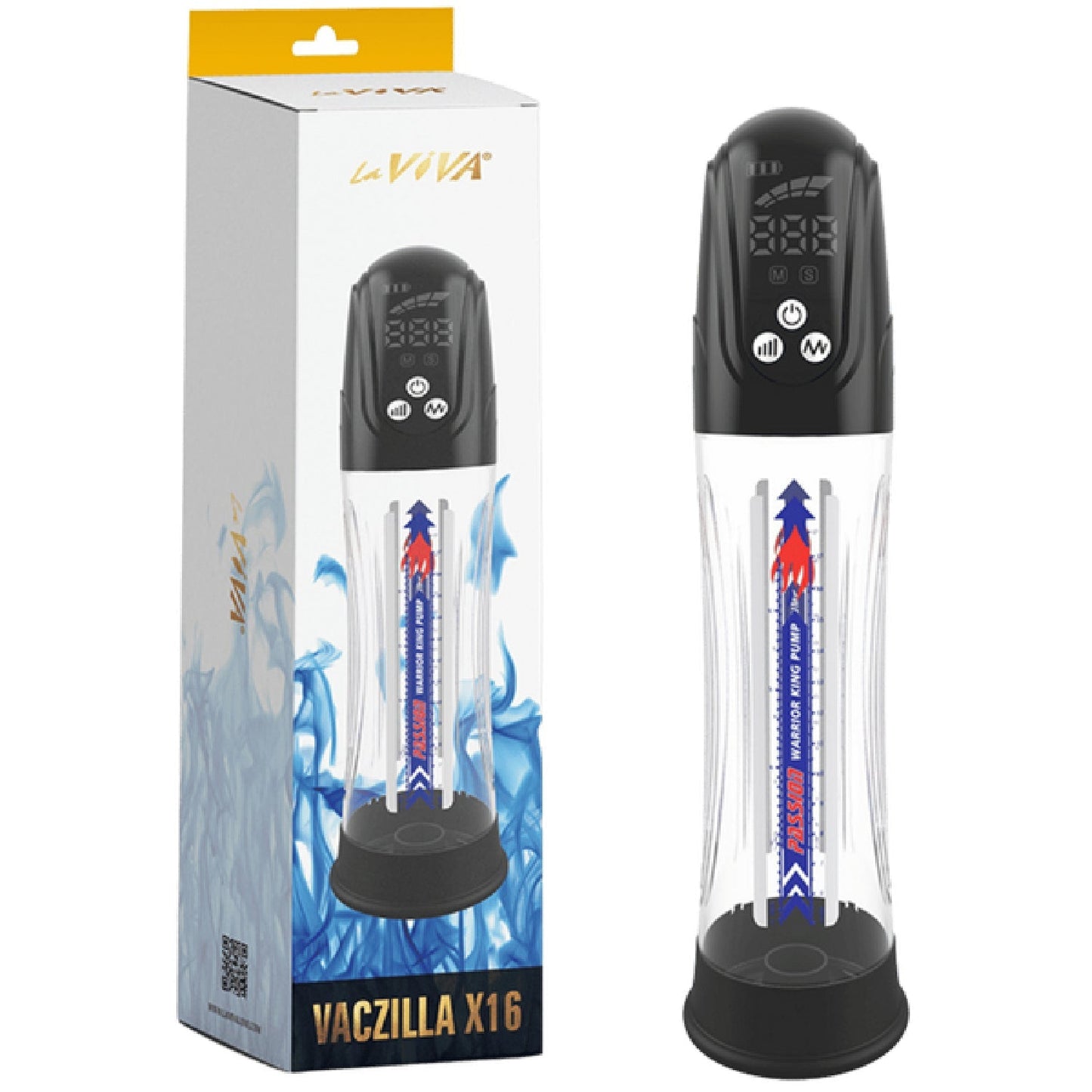Vaczilla X16 Auto Cylinder Pump – Waterproof Rechargeable Penis Pump with TPE Ring > Pumps > Penis Pumps Electric - Tophatter Daily Deals
