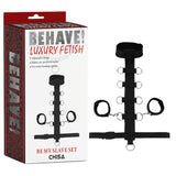 Be My Slave Set – Adjustable Straps with Cuffs and Restraint Strap Bondage Set > Bondage Gear > Restraints - Tophatter Daily Deals