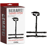 Collar Body Restraint – Adjustable Bondage Restraint > Bondage Gear > Collars & Leashes - Tophatter Daily Deals