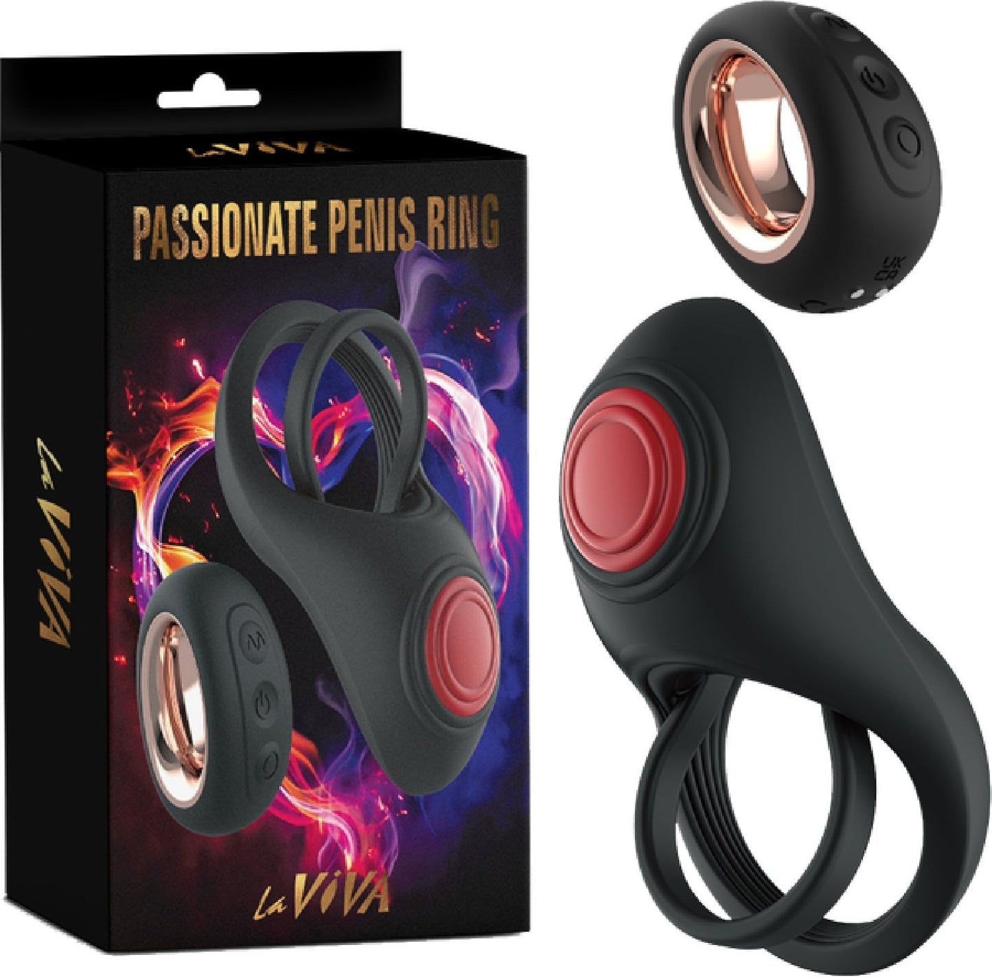 LaViva Passionate – Remote-Controlled 1.75 Inch Penis Ring > Cock Ring > Vibrating - Tophatter Daily Deals