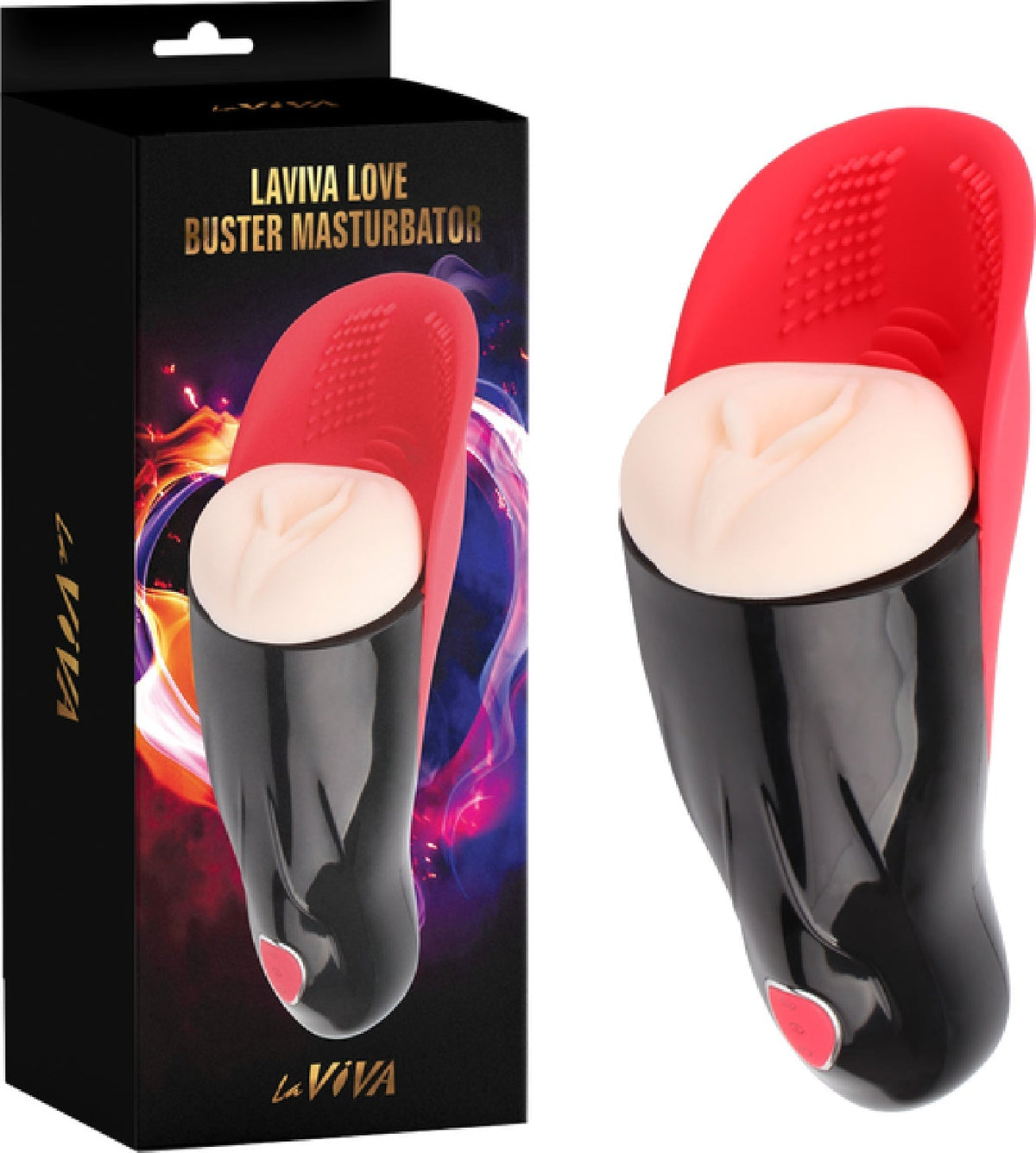 Laviva Love Buster – Multi-Function Suction Masturbator with 5 Modes > Sex Toys For Men > Masturbators > Vibrating - Tophatter Daily Deals
