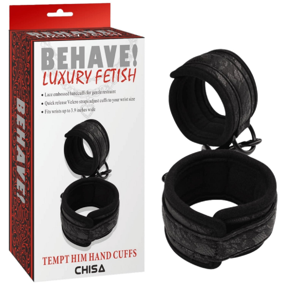 Tempt Him Hand Cuffs – Fully Adjustable Quick Release Handcuffs > Bondage Gear > Handcuffs - Tophatter Daily Deals