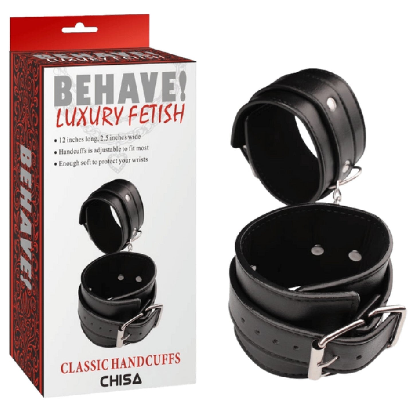 Classic Hand Cuffs – Adjustable Metal Hook Restraint Accessory > Bondage Gear > Handcuffs - Tophatter Daily Deals
