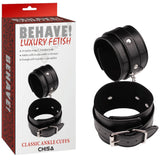 Classic Ankle Cuffs – Fully Adjustable Metal Hook Ankle Cuffs > Bondage Gear > Restraints - Tophatter Daily Deals